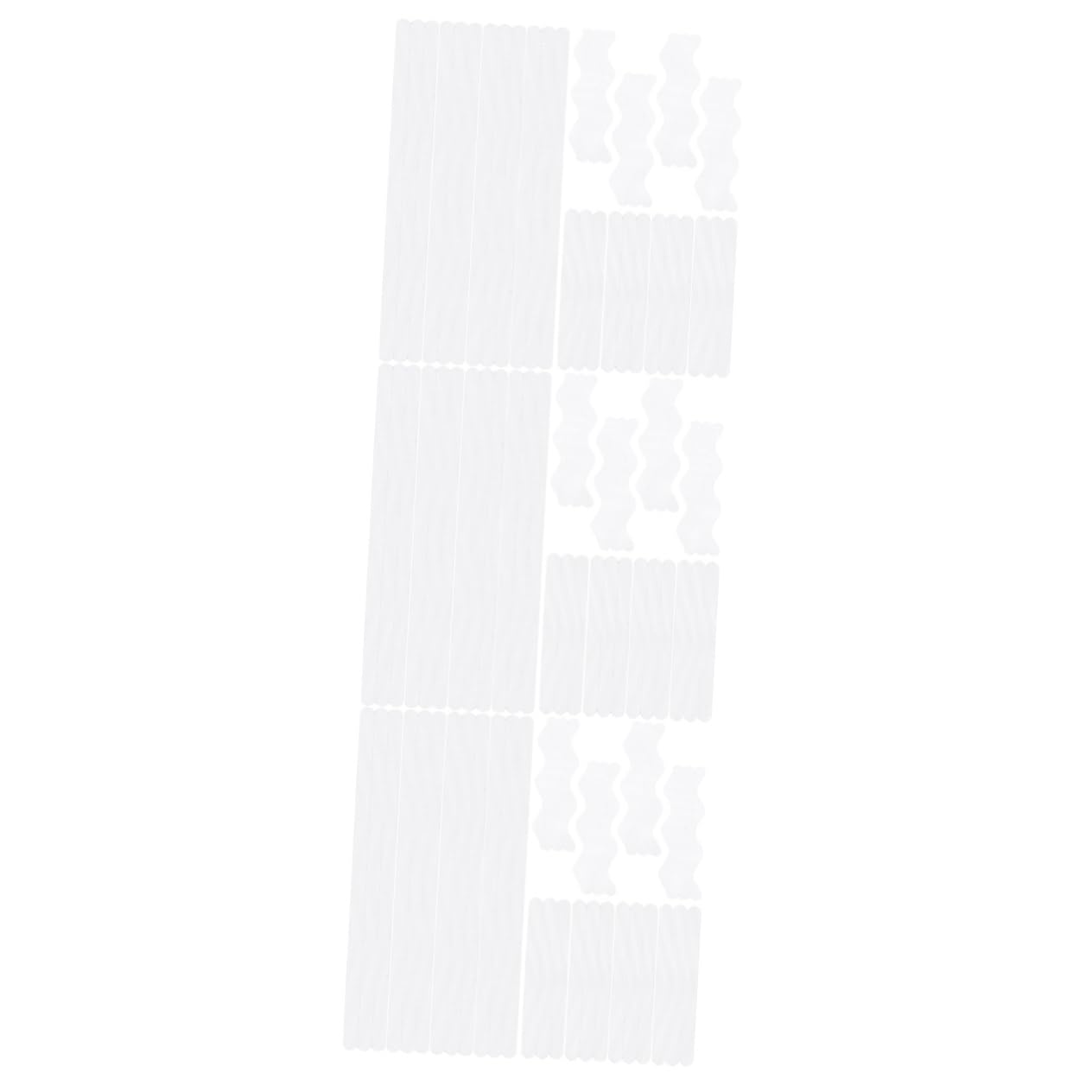 Mipcase 3 Set Strisce Antiscivolo per Bagno Adesivi Utili per Scale 48 Pezzi * 3