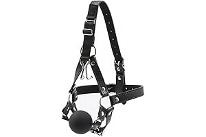 Silicone Ball Gag with Harness