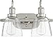 Quorum 508-2-65 Vanity, 2-Light, 200 Total Watts, Satin Nickel