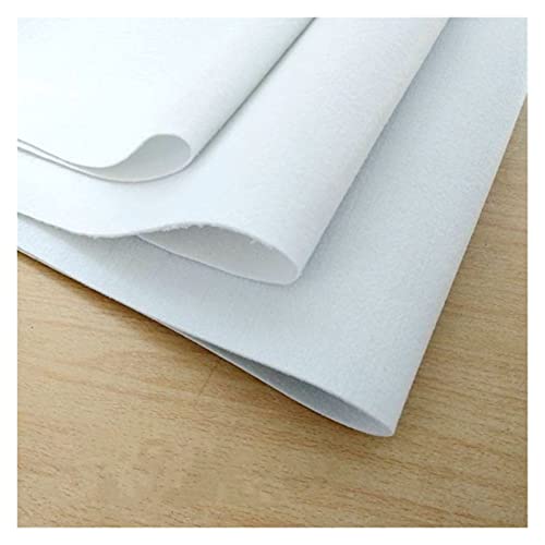GBSONGJIN Tela de forro, adhesivo de interfaz fusible, retazos, tela adhesiva de algodón de un solo lado, accesorios de manualidades (400 g, 100 x 50 cm)