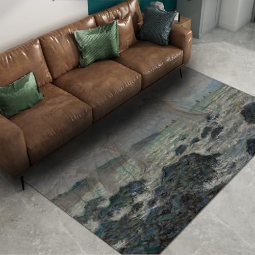 Tapis non perte lavable résolvant les glissades dans le salon - 6