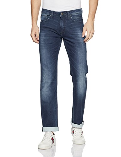 Celio Men's Straight Fit Stretchable Jeans Celio Men's Straight Fit Stretchable Jeans