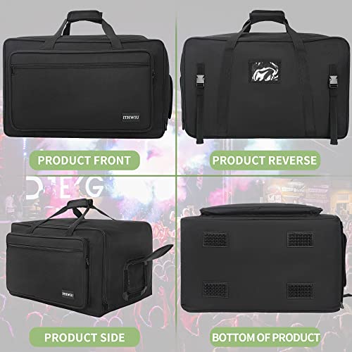 Image of Speaker Carrying Bag with Thickened Sponge for Compact 10 inch Speaker Cabinets; Heavy-Duty Fits QSC K10, Yamaha DXR10 and more (IT-TOTE10), Black