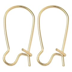 Kidney Ear Wire - Gold