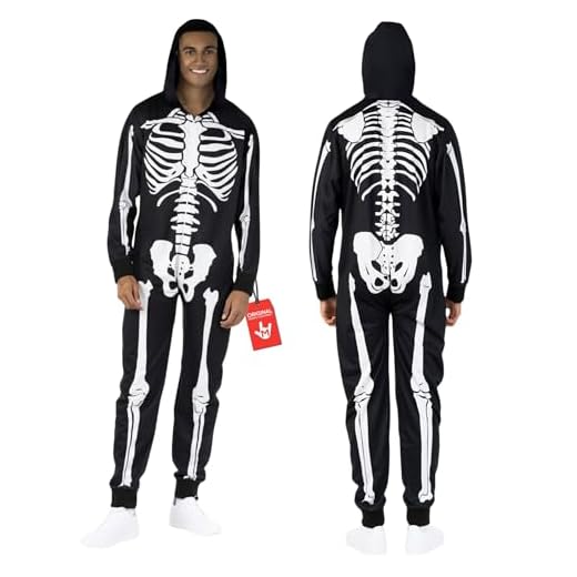 Lock, Shock, and Barrel Costumes Skeleton Suit Outfit