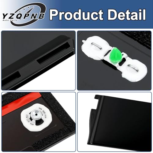 YZQPNB Rear Door B-Pillar Trim Applique(2PCS) 926-243 926-244 Compatible with 2015-2020 Chevrolet Tahoe/Suburban GMC Yukon Cadillac Escalade Standard and Extended Version by YZQPNB - Used condition - Image 5