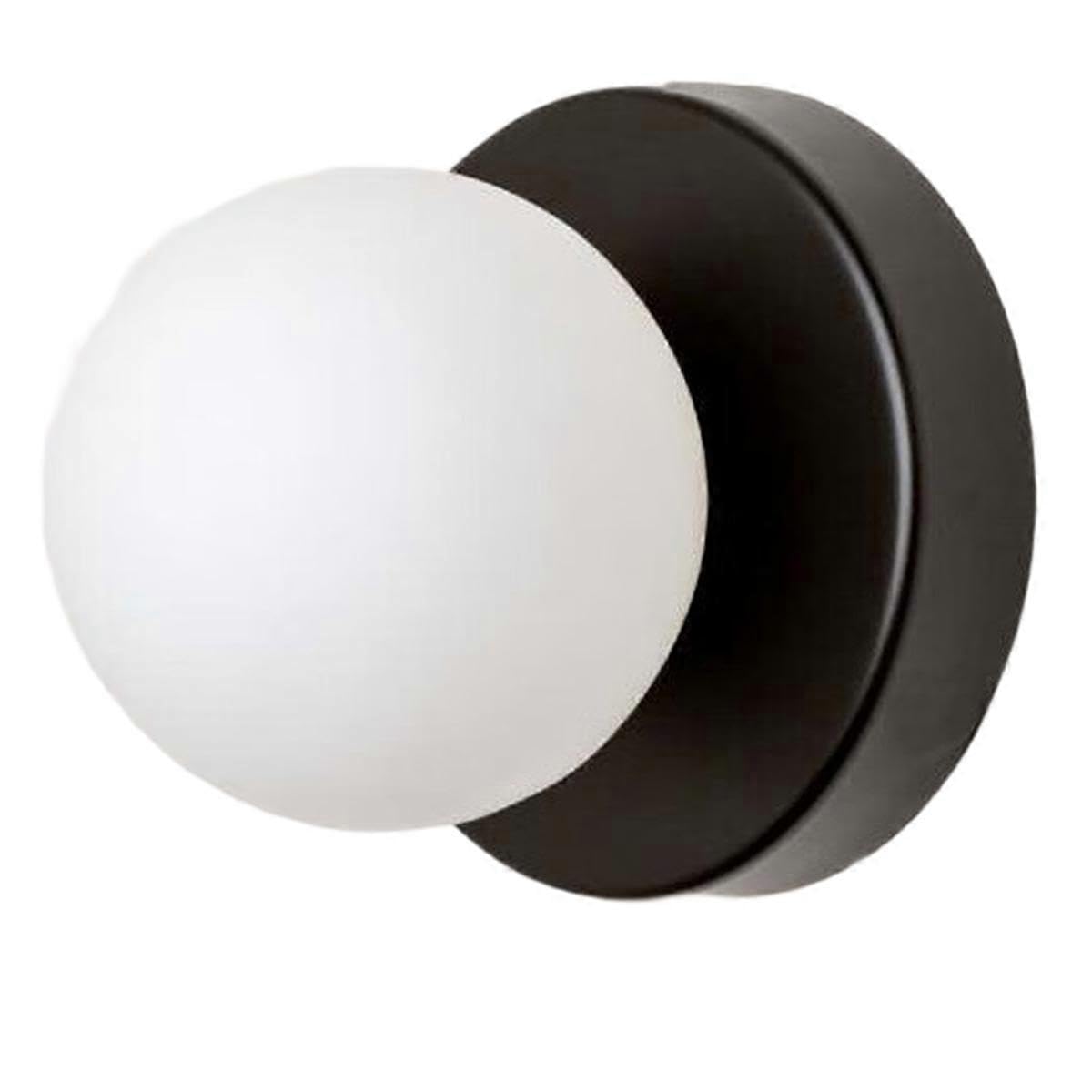 JOYHAPPST LED Nordic Glass Wall Lamp Minimalist Base Sconce for Bedroom Study Hallway Staircase Aisle Entrance Lighting Fixtures C