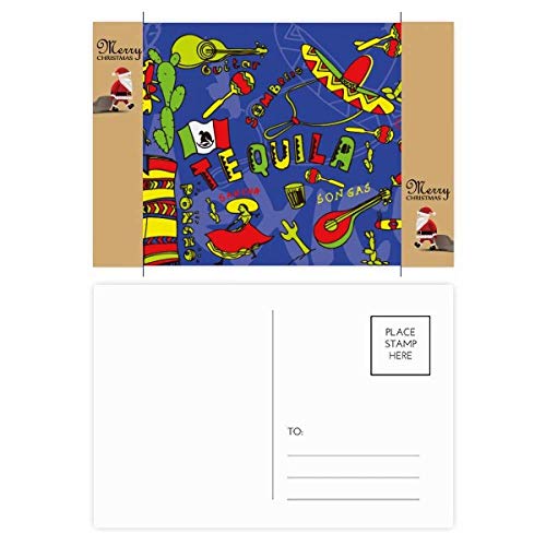 Cartes postales Mexico souvenir et cadeau original en lot de 20 pièces illustrées