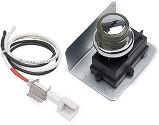 BBQSAVIOR IW47 Igniter Kit Replacement Parts for Weber Genesis 300 Series (2008-2010) E-310, E-320, EP-310, EP-320, S-310, S-320, CEP-310, CEP-320 with Ceramic Spark Box, Weber 67847