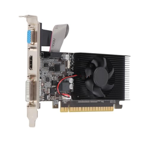 Tarjeta Gráfica GT610 DDR3 de 1 GB que Elimina los Tirones de Pantalla en Ordenadores de Oficina DVI