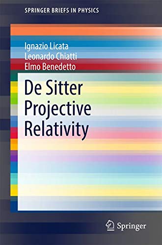 Buy De Sitter Projective Relativity — BookShops.in