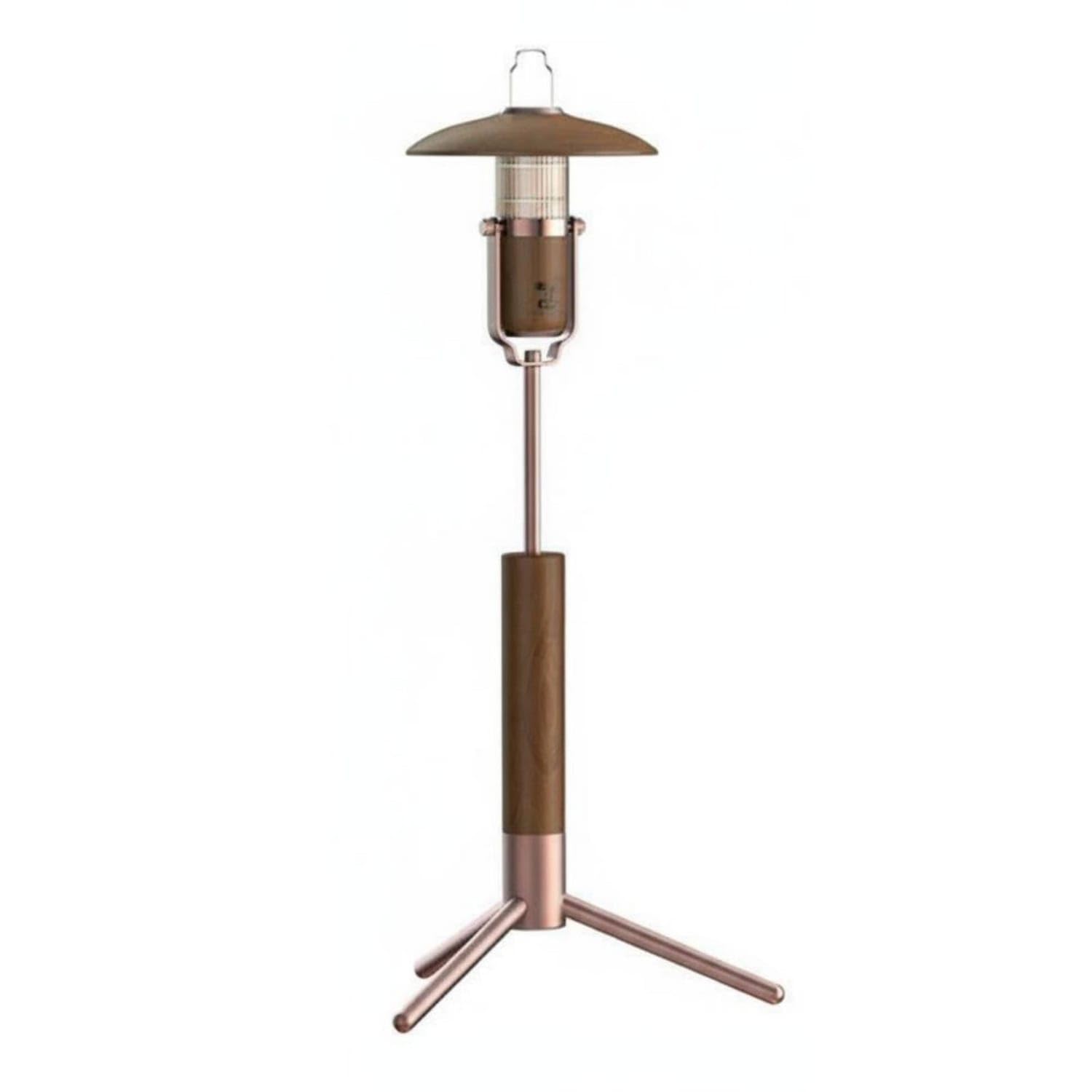 Desktop Camping Lamp Stand Aluminum Alloy Construction Portable Lantern Tripod Foldable-image-29