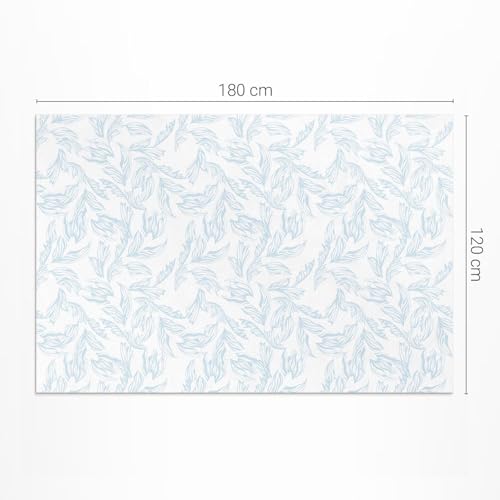 Tapis de sol vinyle 120x180 cm PVC rectangle maison deco intérieur - 3