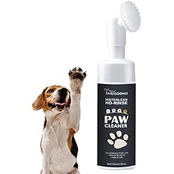 Limpiador espumoso para patas sin enjuague | Champú para perros Limpieza de pies de gatos, Patas fáciles de limpiar rápidamente, Fórmula segura a base de plantas Sin enjuague Espuma sin agua,Limpiador