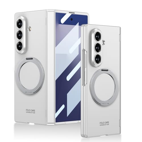 Coque Samsung Z Fold 7 argent pour visionnage vidéo en voyage
