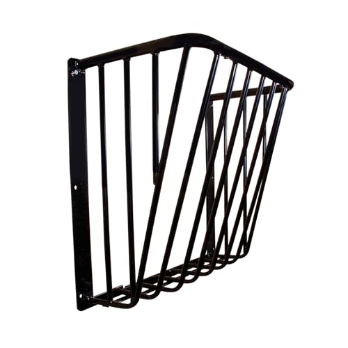EASY-UP Safety First Hay Racks | Reduce Hay Waste | Slows Horse Consumption | Durable Design | Two Size Options | 5-Year Warranty | Size Standard