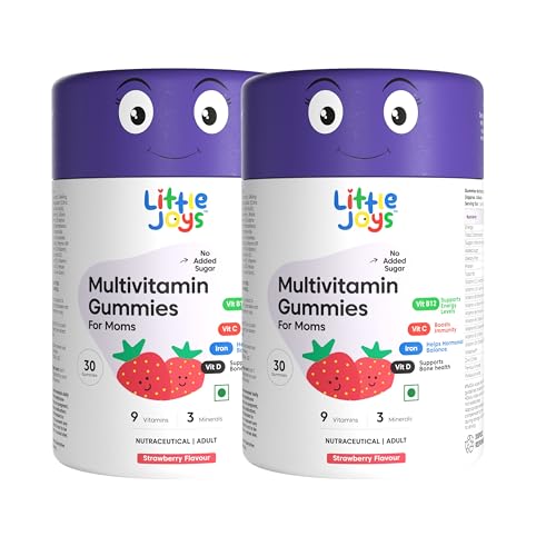Image of Little Joys Multivitamin For Women | 60 Day Pack | With Vitamin C, E, A, B12 D3 & B6 | Biotin, Iron, Zinc & Potassium | Boosts Immunity, Supports Bone Health & Maintains Energy Levels