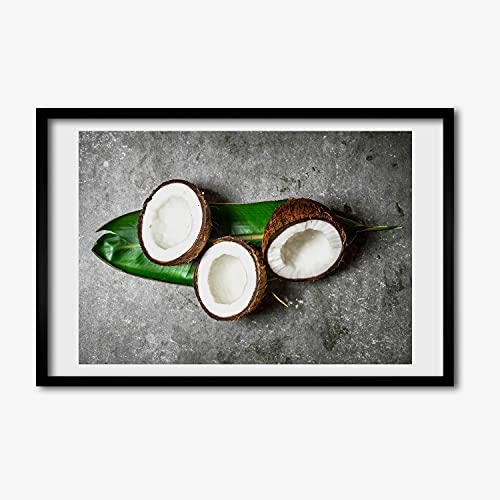 Cadre photo 60x40 cm Tulup tableau peinture décoratif et cadre en bois MDF
