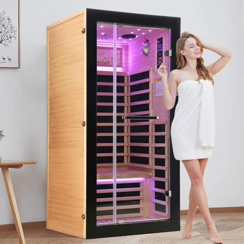 Home Infrared Double-Person Sauna with Bluetooth