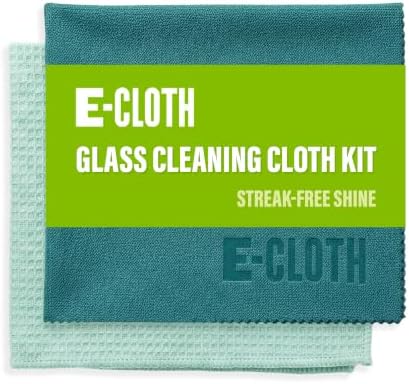 E-Cloth Microfiber Window Cleaning Cloth Kit - Glass Cleaning Clo...