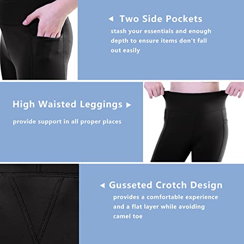 Girls Biker Shorts Kids Yoga Shorts High Waisted Spandex Athletic Running Volleyball Shorts with Pockets4