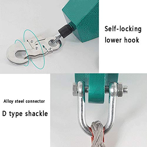 RSHJD Dispositivo Anticaduta per Corda, Cavi di