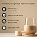 NutraChamps Organic Mushroom Powder - 10-in-1 Complex - Mushroom Supplement Powder Blend for Memory, Focus & Immune Support - 8oz (8.0 OZ, Lion's Mane)