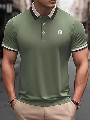 Image of POSHAX Men Polo Shirt|Cotton Blend|Regular Fit