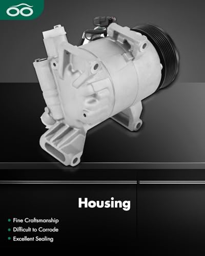 Image of SCITOO A /C Compressor for Honda for Civic 1.5L 2016-2021 | Fast Cooling, Ultra Low Noise (≤72 dB) Air Conditioner Compressor for Summer, with Clutch, 198277 3024111 6513297 7513297