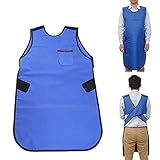 LOYALHEARTDY X-Ray Lead Apron, X-Ray Protection Apron 0.35mmPb Unisex for X-Ray Radiation Front Protective (0.35mmPb, L43.3 x W23.6)