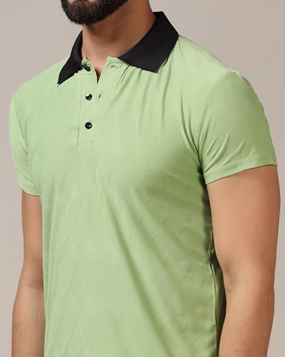 Image of TOPLOT Men's Regular Fit Polo T-Shirt