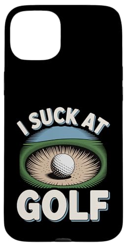 I Suck At Golf Loser Dad ȃW[N St X}zP[X iPhone 15 Plus p