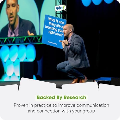 We! Connect Cards 60 Conversations Starters Icebreaker Questions