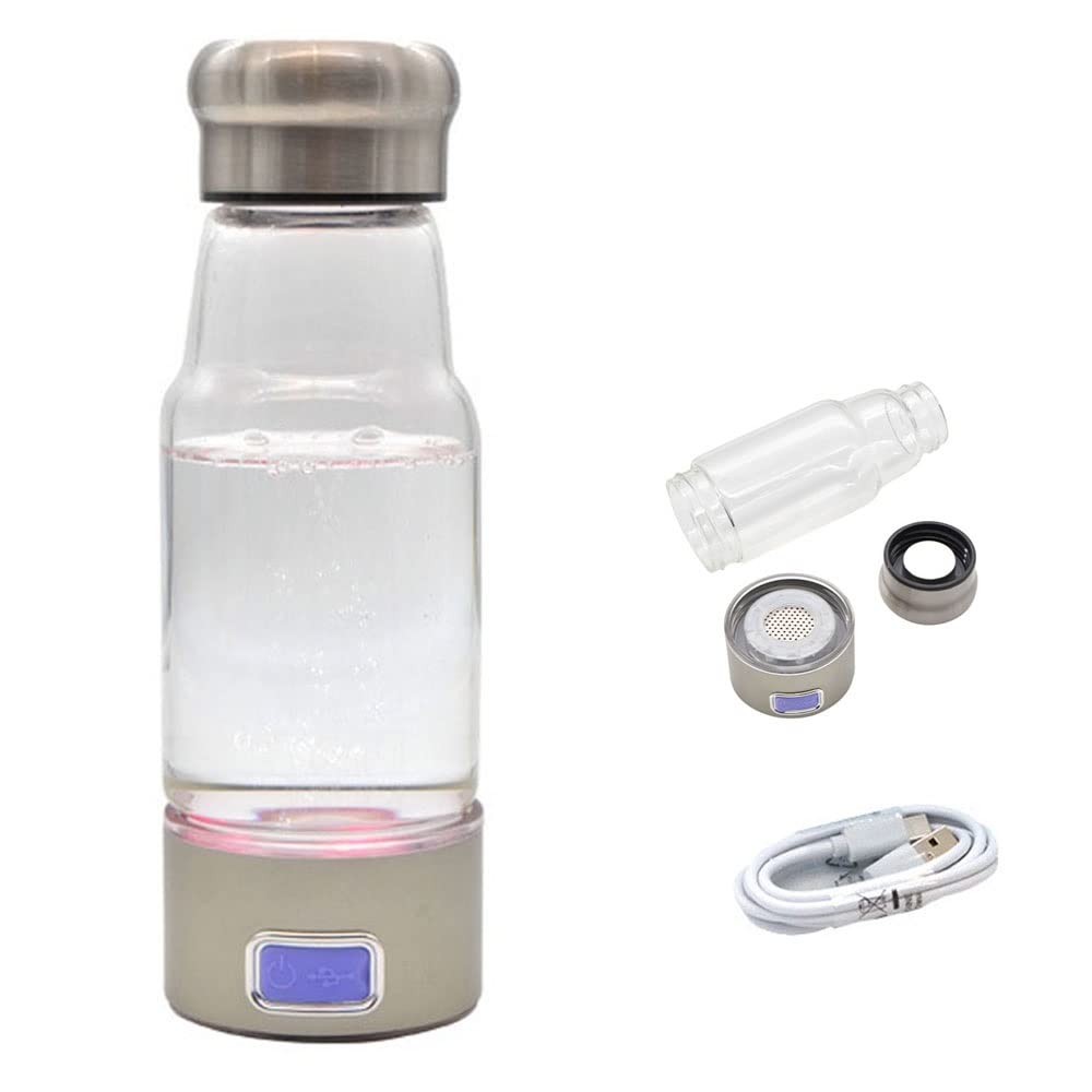 Amazon | 水素水ボトル電解イオナイザーポータブルUSB充電式アルカリ水