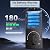 Ulecoce Fingerprint Keypad Deadbolt with Handle Set, Keyless Entry Door Lock, Door Locks for Front Door Lock Set, App Control, Auto Locking, Easy to Install, Matte Black