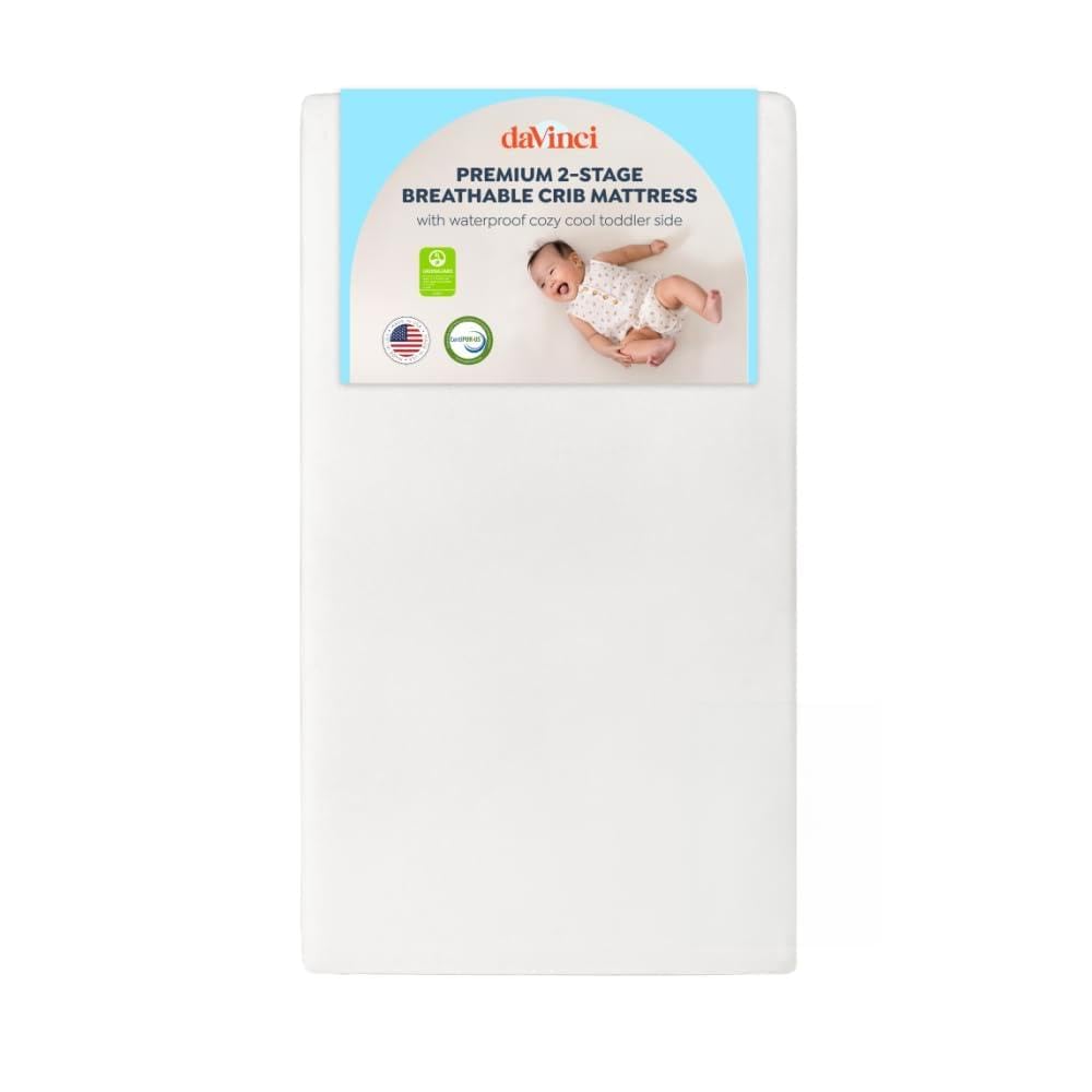 Davinci Premium 2-Stage Crib and Toddler Mattress