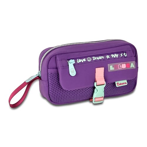 Genérico Estojo Escolar Bolsa Escolar Luluca LILÁS