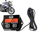Drehzahlmesser für Kleine Motoren - Präzises Wartungswerkzeug,Drehzahlmesser für Außenbordmotoren,Für Haushalt Outdoor Reparatur Motorrad Fahrrad
