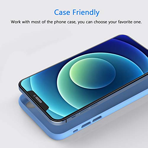 Yootech [4 Pack] Screen Protector Compatible with iPhone 12 Mini,Tempered Glass Screen Protector Compatible with iPhone 12 Mini 2020[Anti-Scratch][Bubble Free][Case-friendly],5.4-Inch - Thumbnail 4
