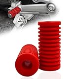 XITUADDA Motorcycle Gear Shifter Lever Cover Universal Rubber Shift Lever Pedal Cover 2PCS Compatible with Suzuki Kawasaki Honda Yamaha