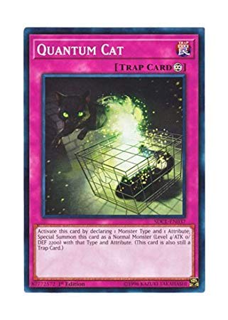 Amazon.co.jp: 遊戯王 英語版 SDCL-EN037 Quantum Cat 量子猫