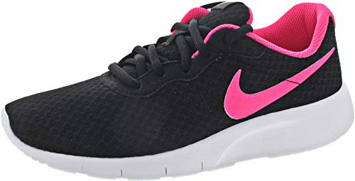 Nike Tanjun (Gs) Laufschuhe, Schwarz (Black/Hyper Pink-White), Numeric_36 EU