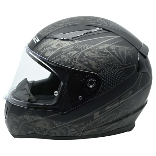 Image of LS2 Helmets Rapid II Full Face Motorcycle Helmet (Dreamcatcher Chameleon /White - X-Small)
