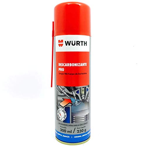 Limpeza Automotiva Descarbonizante Limpa Tbi E Carburador Wurth 300ML