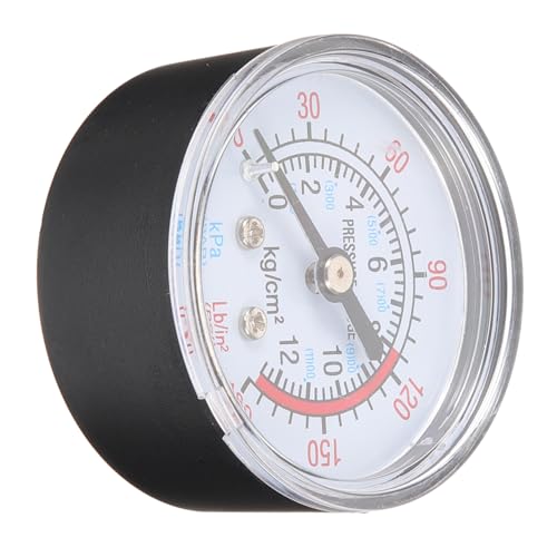 LIFKOME Popcorn Machine Pressure Gauge Tool Compact Air Pressure for Easy Setup Accurate Measurement Compatible with Various Models for Consistent Popcorn Texture