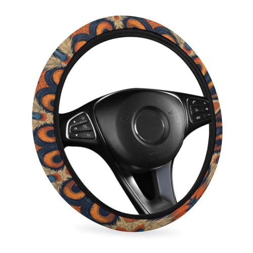 Steering-Wheel-CoverRetro-Color-Owl-Printed-Car-Steering-Wheel-Cover-Anti-Slip-Soft-Breathable-Full-Surround-for-Car-Truck-SUV