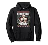 shih tzu christmas sweater tree dog lover xmas ugly sweater felpa con cappuccio
