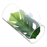 HOLIDYOYO Túnel para Peces Betta Transparente Multifuncional Escondite Flotante para Camarones y Guppys Cama para Desove y Refugio Duradero para Acuarios de Agua Dulce