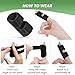 EDNYZAKRN 4 Pack Pinky Finger Splint, Small Finger Brace for Trigger Finger - Broken - Arthritis - Straightening for Index - Middle - Ring