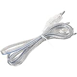 Levemolo Transparenter Fechtdraht für Degen mit Stoßgeschütztem Material Robustes Kabel für Fechtmasken Geeignet für Wettkampf und Training